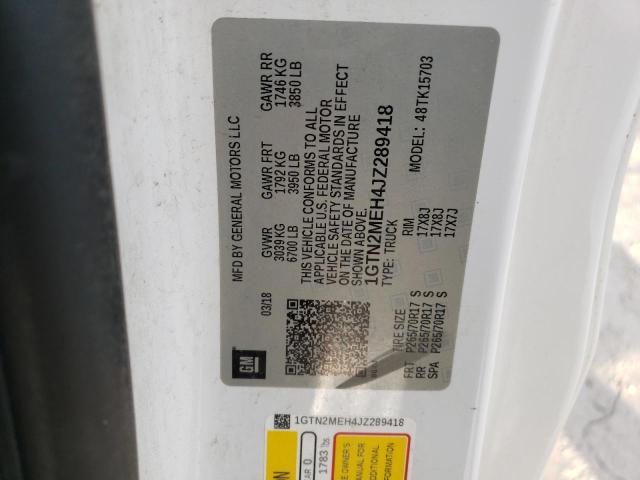1GTN2MEH4JZ289418 GMC Sierra K1500 Sle