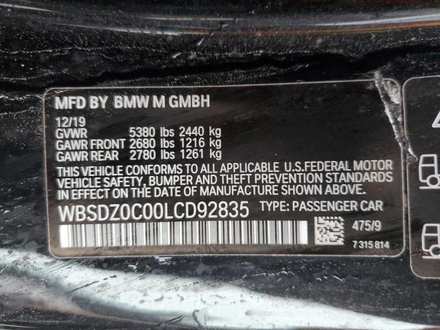 WBSDZ0C00LCD92835 BMW M8