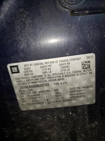 2GKALNEK8H6337722 GMC Terrain Sle
