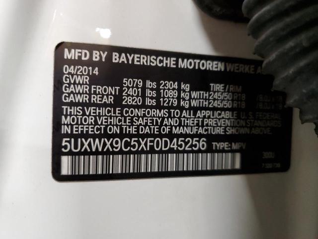5UXWX9C5XF0D45256 BMW X3 Xdrive28i
