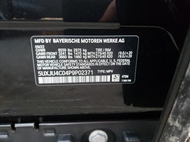 5UXJU4C04P9P02371 BMW X5 M50i