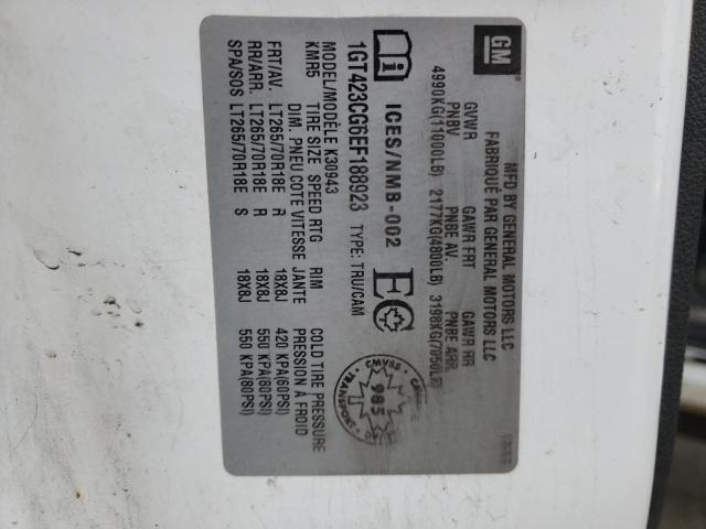 1GT423CG6EF188923 GMC Sierra K3500 Sle