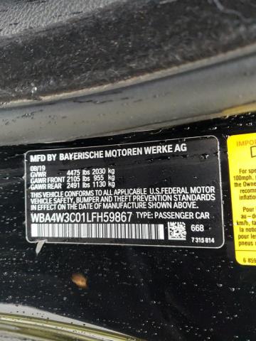 WBA4W3C01LFH59867 BMW 430I