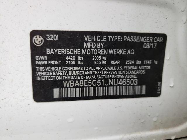 WBA8E5G51JNU46503 BMW 320 XI