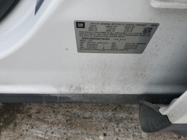 2GKALMEK0H6146404 GMC Terrain Sle
