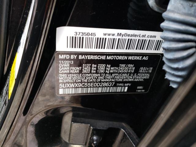 5UXWX9C55E0D28637 BMW X3 Xdrive28i