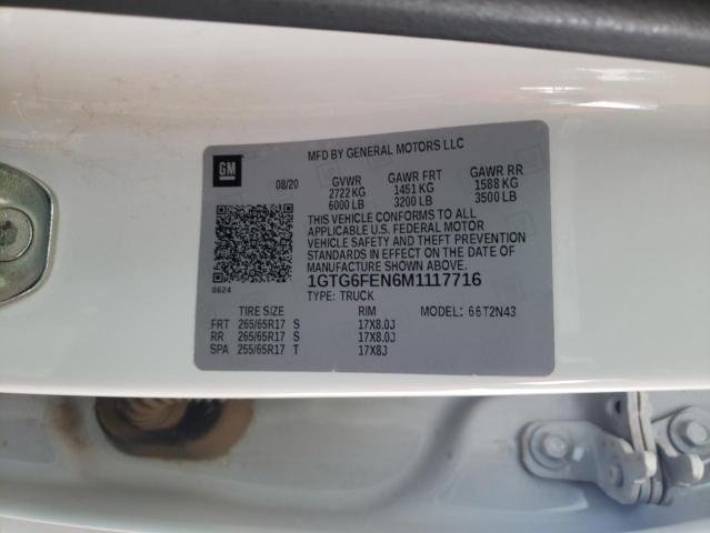 1GTG6FEN6M1117716 GMC Canyon At4