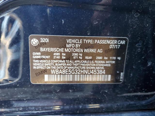 WBA8E5G32HNU45384 BMW 320 XI