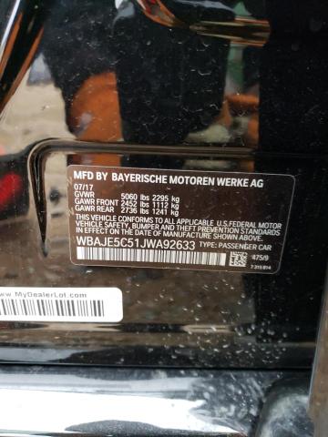 WBAJE5C51JWA92633 BMW 540 I