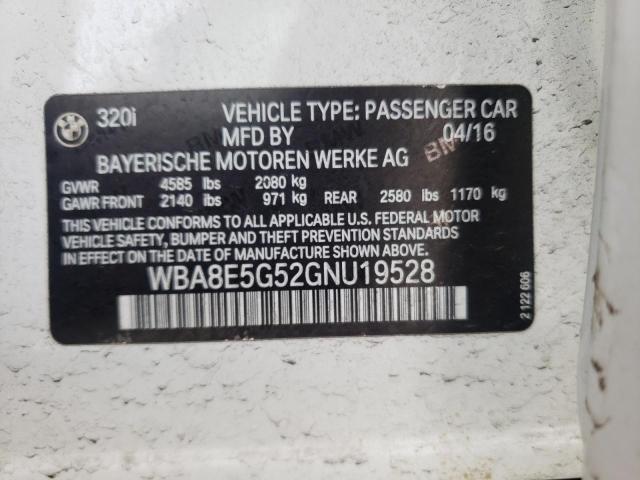 WBA8E5G52GNU19528 BMW 320 XI