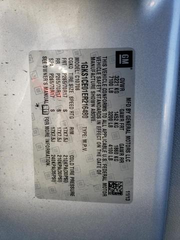 1GKS1CE01ER216480 GMC YUKON SLT