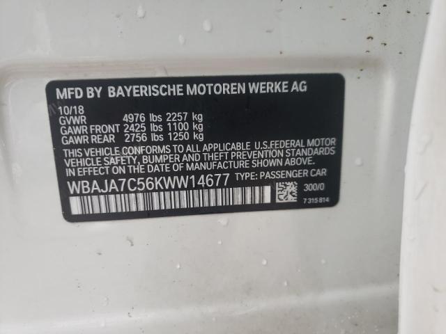 WBAJA7C56KWW14677 BMW 530 XI