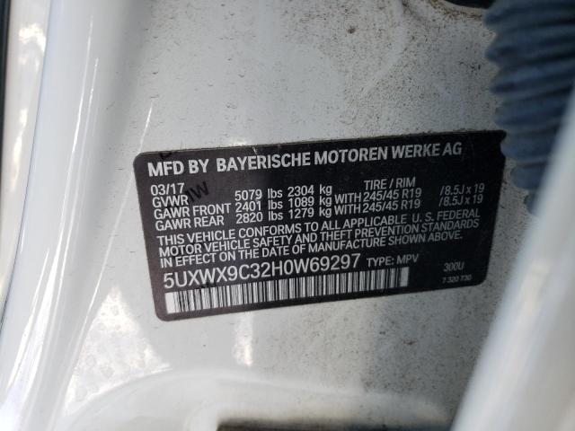 5UXWX9C32H0W69297 BMW X3 Xdrive28i