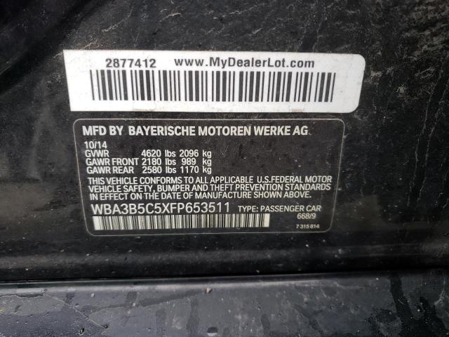 WBA3B5C5XFP653511 BMW 328 Xi Sulev