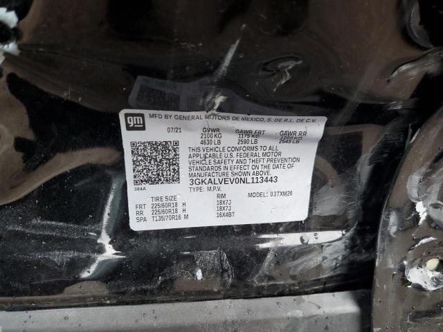 3GKALVEV0NL113443 GMC Terrain Slt