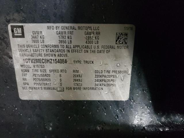 1GTV2MEC8HZ154084 GMC Sierra K1500 Sle