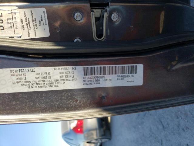 2C3CDXHG0GH203976 Dodge Charger Sxt
