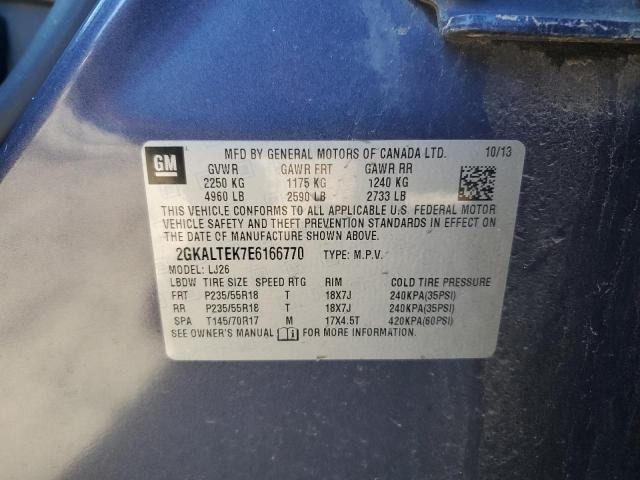 2GKALTEK7E6166770 GMC Terrain Slt
