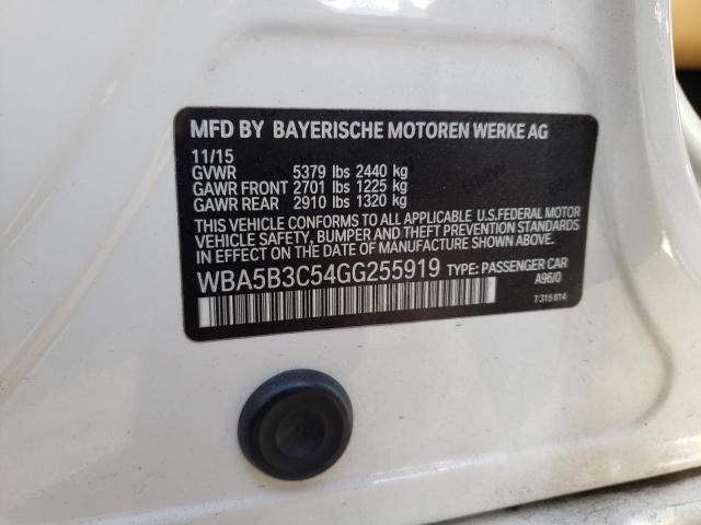 WBA5B3C54GG255919 BMW 535 XI