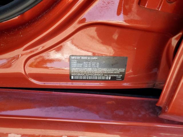 WBS8M9C32H5G84903 BMW M3