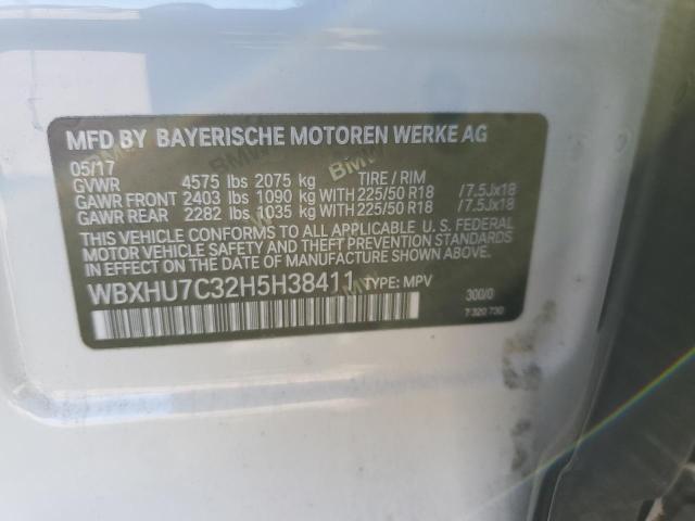 WBXHU7C32H5H38411 BMW X1 Sdrive28i