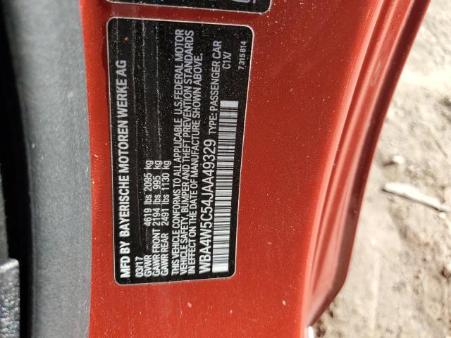 WBA4W5C54JAA49329 BMW 430xi