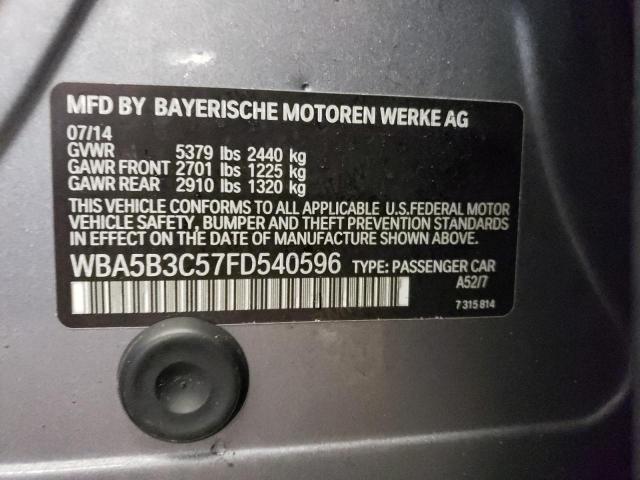WBA5B3C57FD540596 BMW 535 XI
