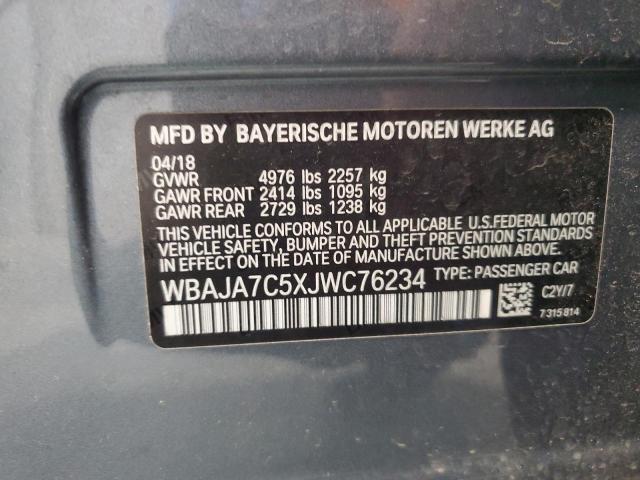 WBAJA7C5XJWC76234 BMW 530 XI
