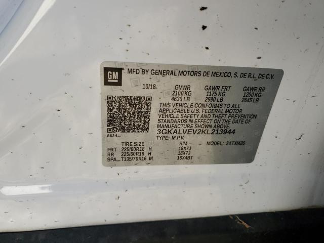 3GKALVEV2KL213944 GMC Terrain Slt