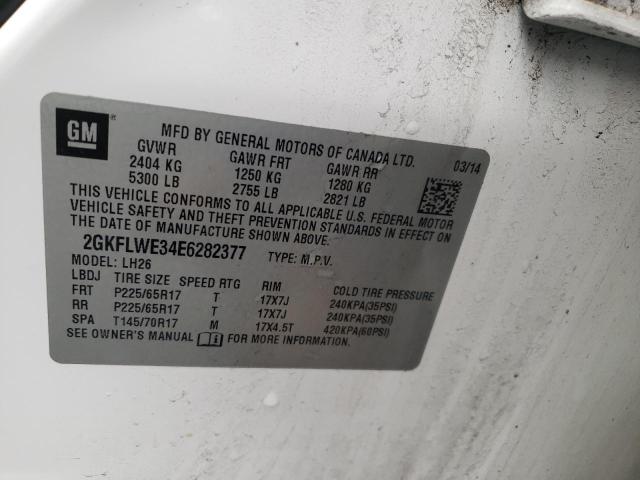 2GKFLWE34E6282377 GMC Terrain Sle