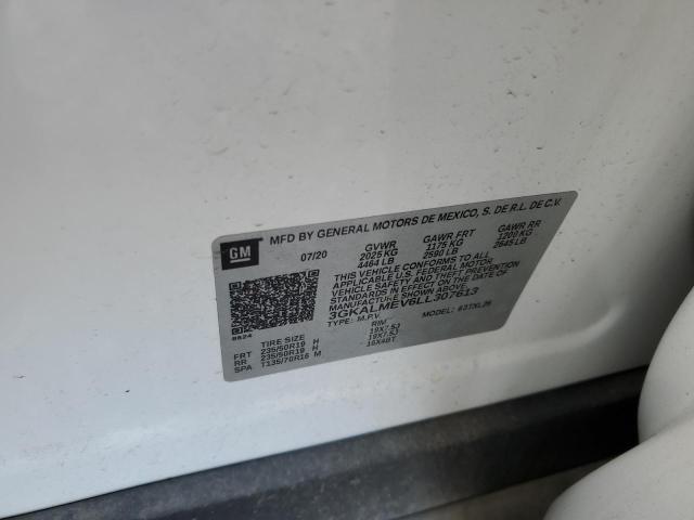 3GKALMEV6LL307613 GMC Terrain Sle