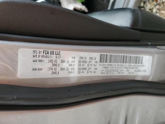 1C4RDJDG7HC931033 Dodge DURANGO GT
