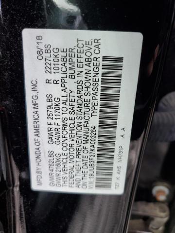 19UUB3F37KA003264 Acura TLX