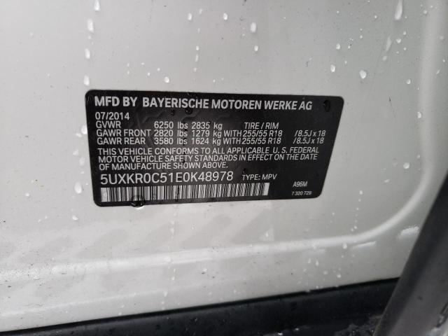 5UXKR0C51E0K48978 BMW X5 Xdrive35i