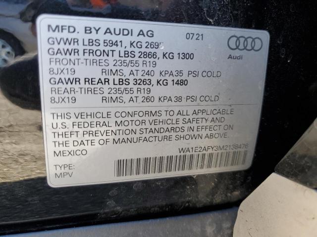 WA1E2AFY3M2138476 Audi Q5 E Premium Plus