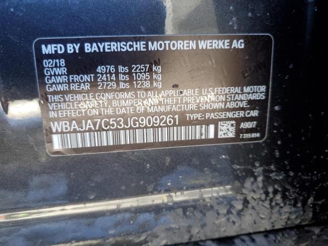 WBAJA7C53JG909261 BMW 530 XI