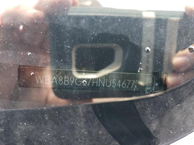 WBA8B9G37HNU54677 BMW 330 I
