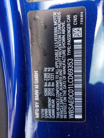 WBSAE0C01LCD69353 BMW M8