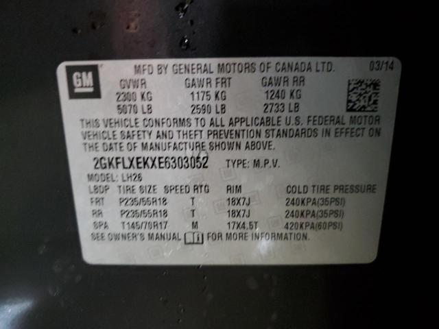 2GKFLXEKXE6303052 GMC Terrain Slt