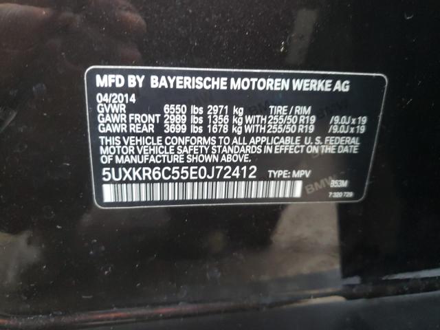 5UXKR6C55E0J72412 BMW X5 Xdrive50i