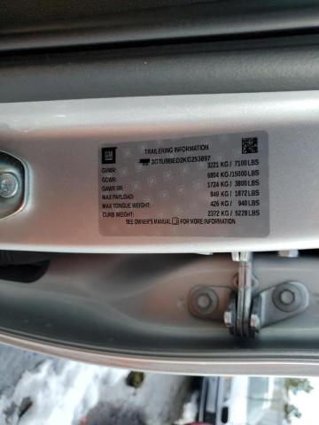 3GTU9BED2KG253897 GMC Sierra K1500 Sle
