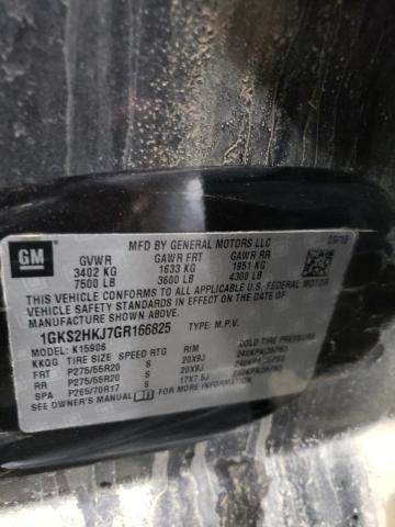 1GKS2HKJ7GR166825 GMC YUKON XL DENALI