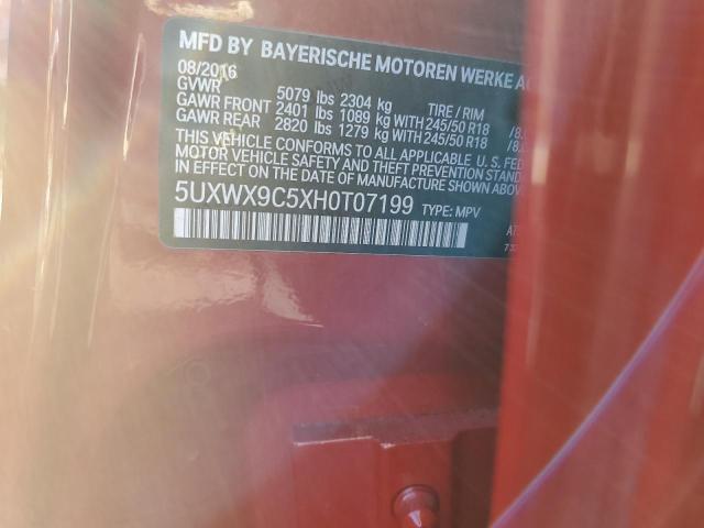 5UXWX9C5XH0T07199 BMW X3 Xdrive28i