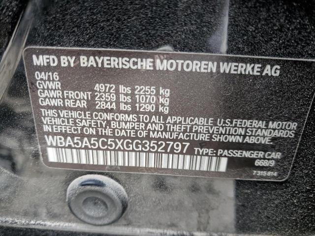 WBA5A5C5XGG352797 BMW 528 I