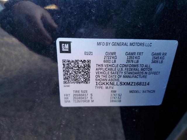 1GKKNLLSXMZ168114 GMC Acadia At4
