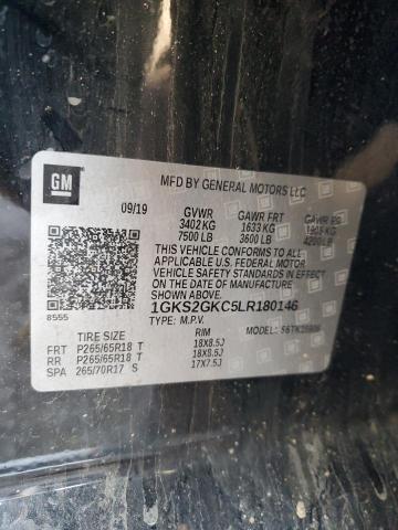 1GKS2GKC5LR180146 GMC Yukon Xl K1500 Slt