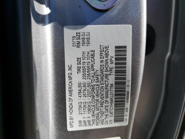 5J8TC1H54KL017784 Acura Rdx Technology