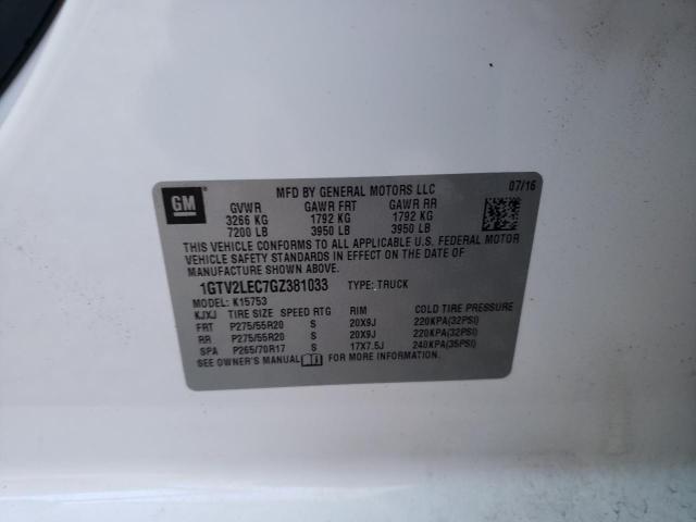1GTV2LEC7GZ381033 GMC Sierra K1500