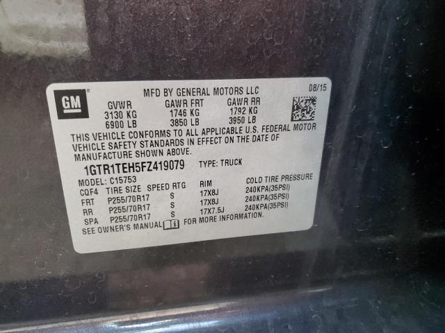 1GTR1TEH5FZ419079 GMC Sierra C1500