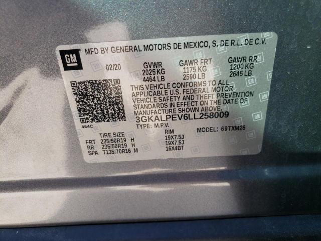 3GKALPEV6LL258009 GMC Terrain Slt